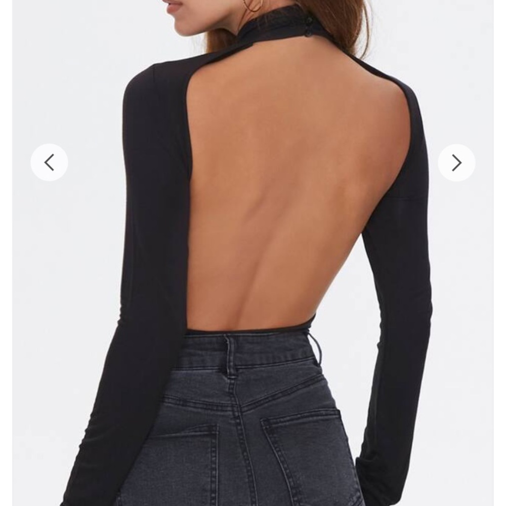 Open back bodysuit